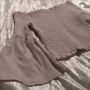 Bell- Sleeve boho girls top